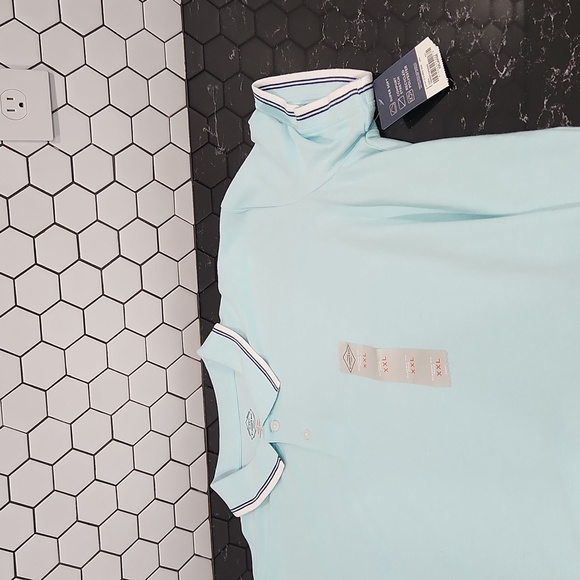 **NWT** St. John's Bay Turquoise Polo Men's XXL - Picture 4 of 4